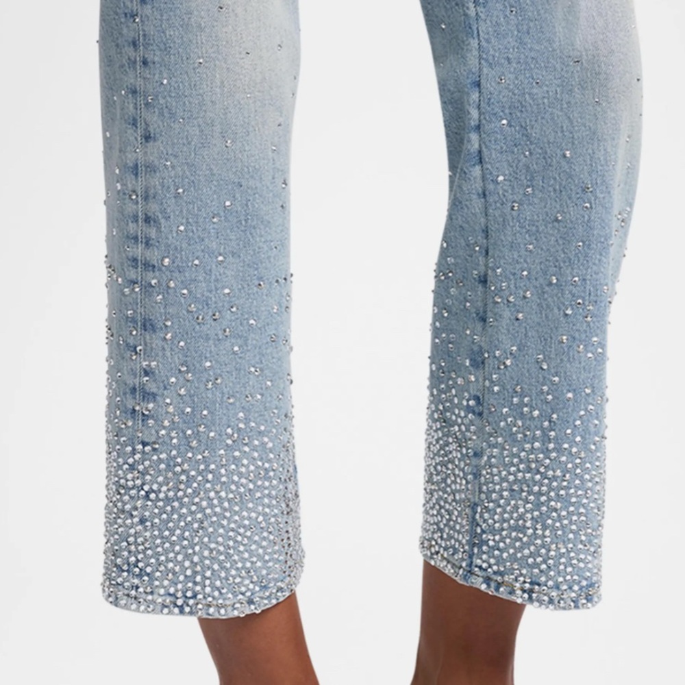 7 For All Mankind Logan Crystal Jeans